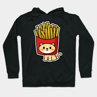 French Fries Cat Hoodie